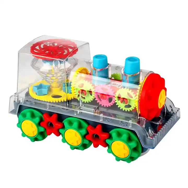 Transparent Train Engine Rechargeable
