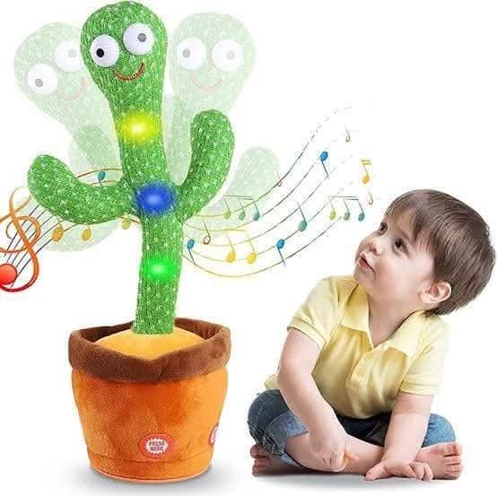 Dancing Cactus Toy – Rechargeable Musical Talking Cactus